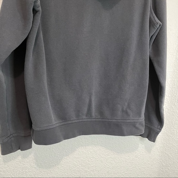 Nike Gray Neon Yellow Green Swoosh Logo Pullover Hoodie Jacket Mens Size L - Picture 7 of 11